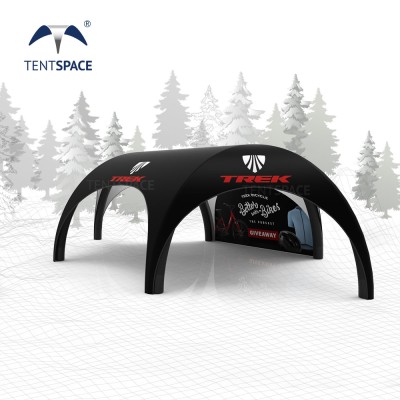 Large Airtight Hexagonal Inflatable Tent | Outdoor Event Canopy & Gazebo